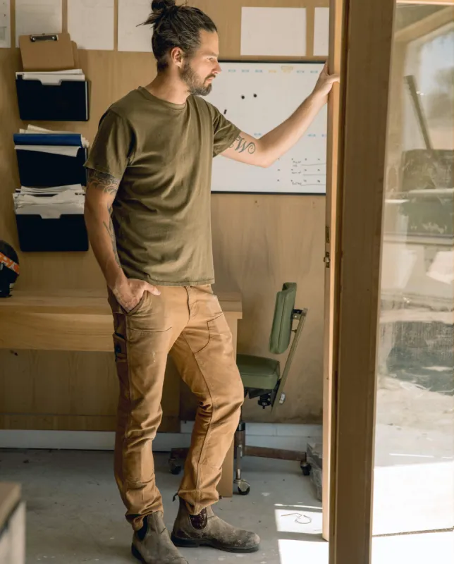 The Men's Boxy Crew. -- Dark Army sold by THE GREAT.