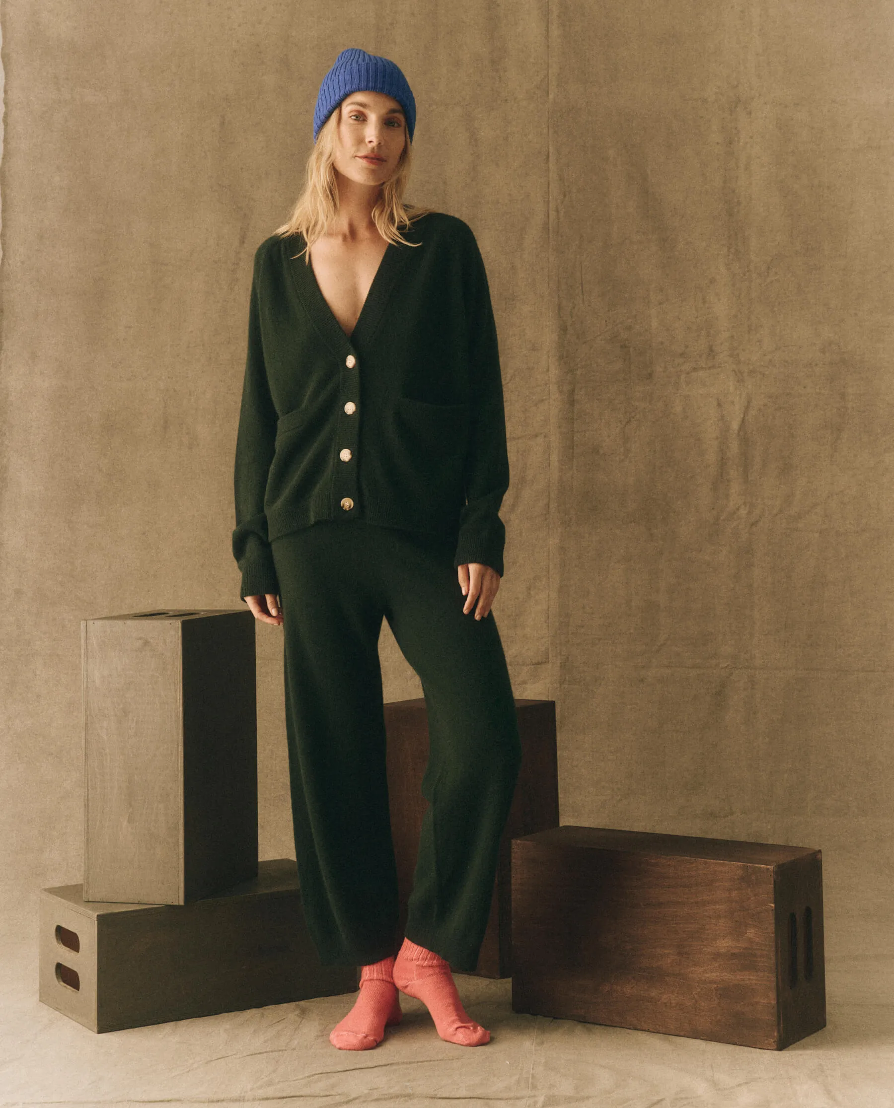 The Cashmere Lantern Pant. -- Alpine sold by THE GREAT.