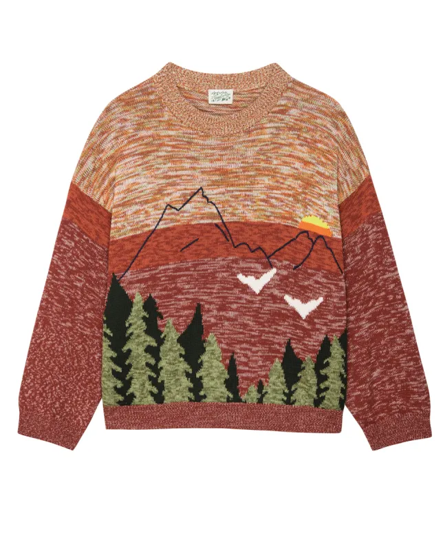 The Outpost Pullover. -- Russet sold by THE GREAT.