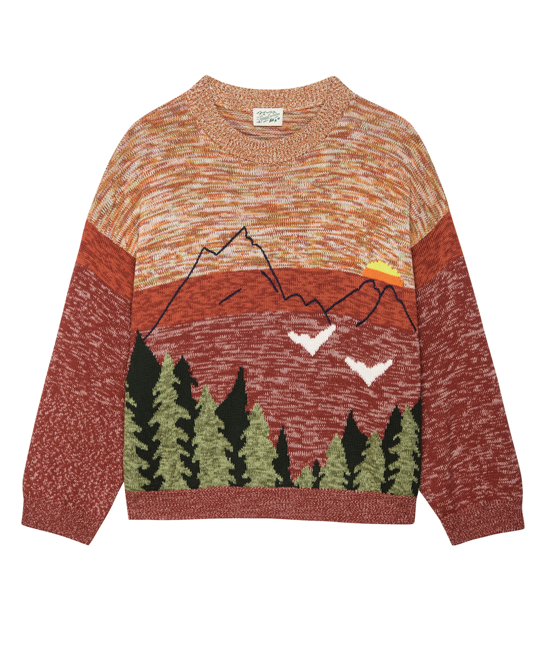 The Outpost Pullover. -- Russet sold by THE GREAT.