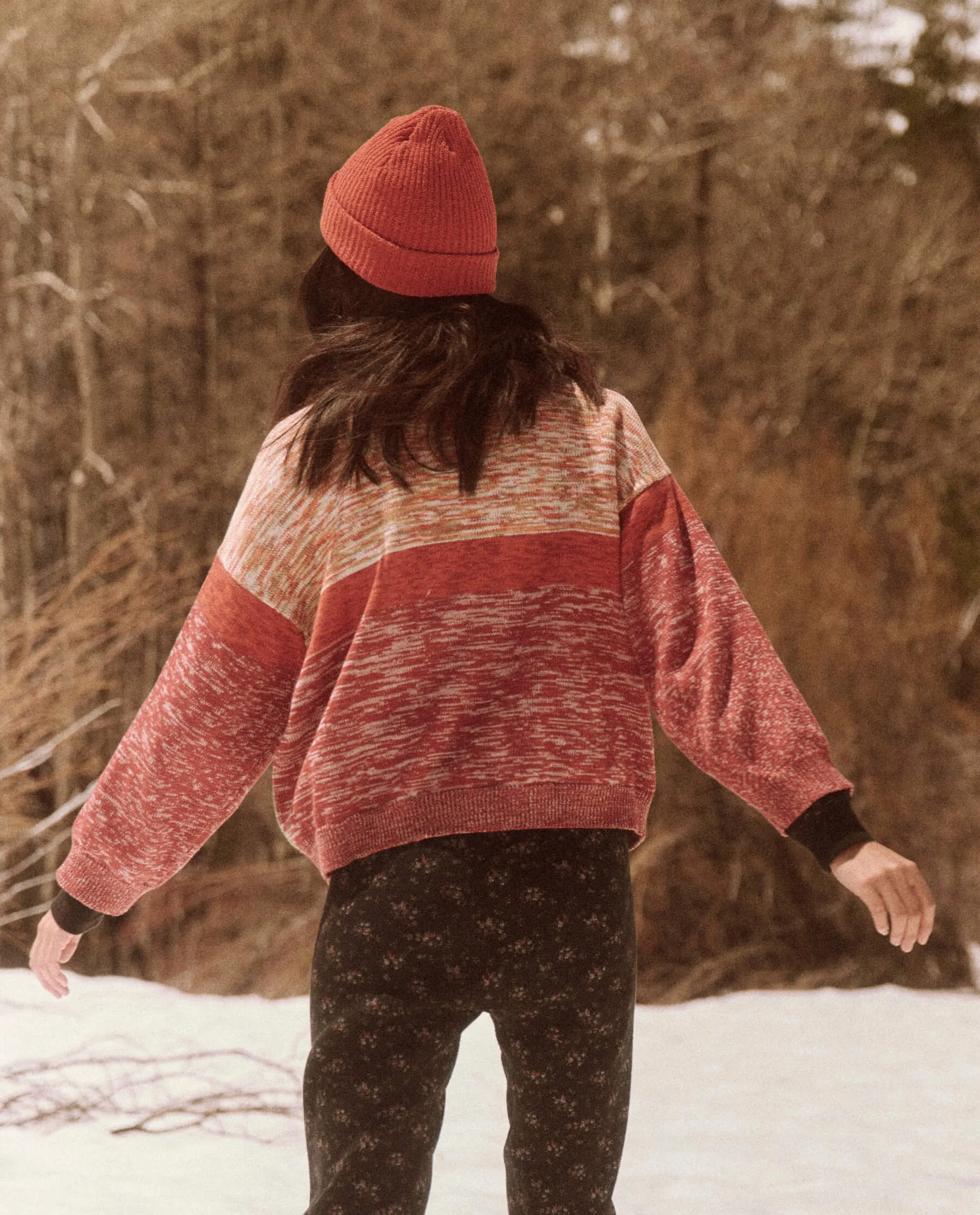 The Outpost Pullover. -- Russet sold by THE GREAT. product image thumbnail 5