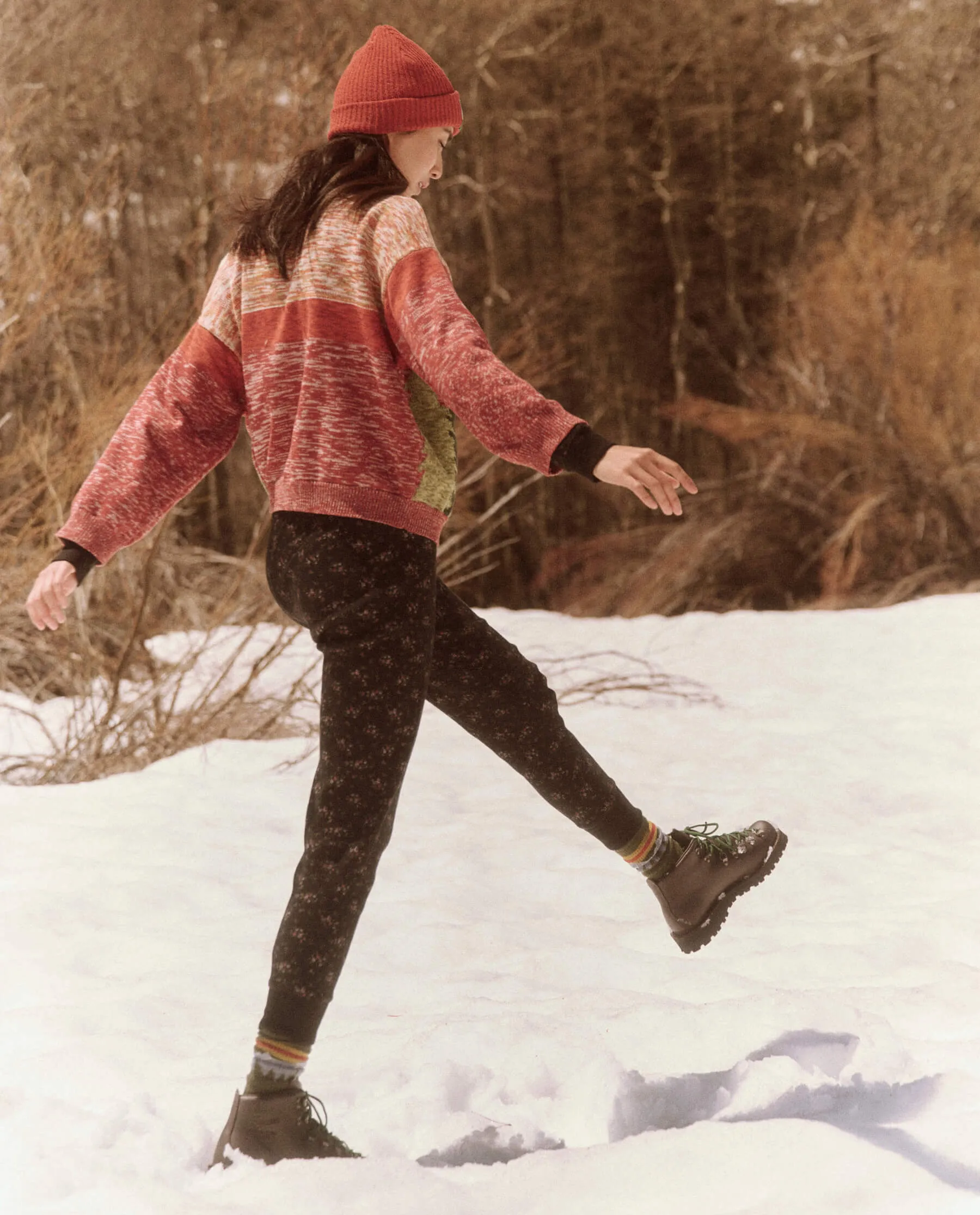 The Outpost Pullover. -- Russet sold by THE GREAT. product image thumbnail 3