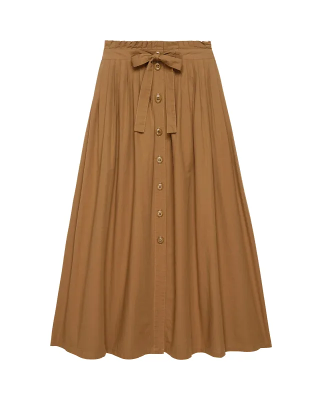 The Treeline Skirt. -- Suntan made by THE GREAT.