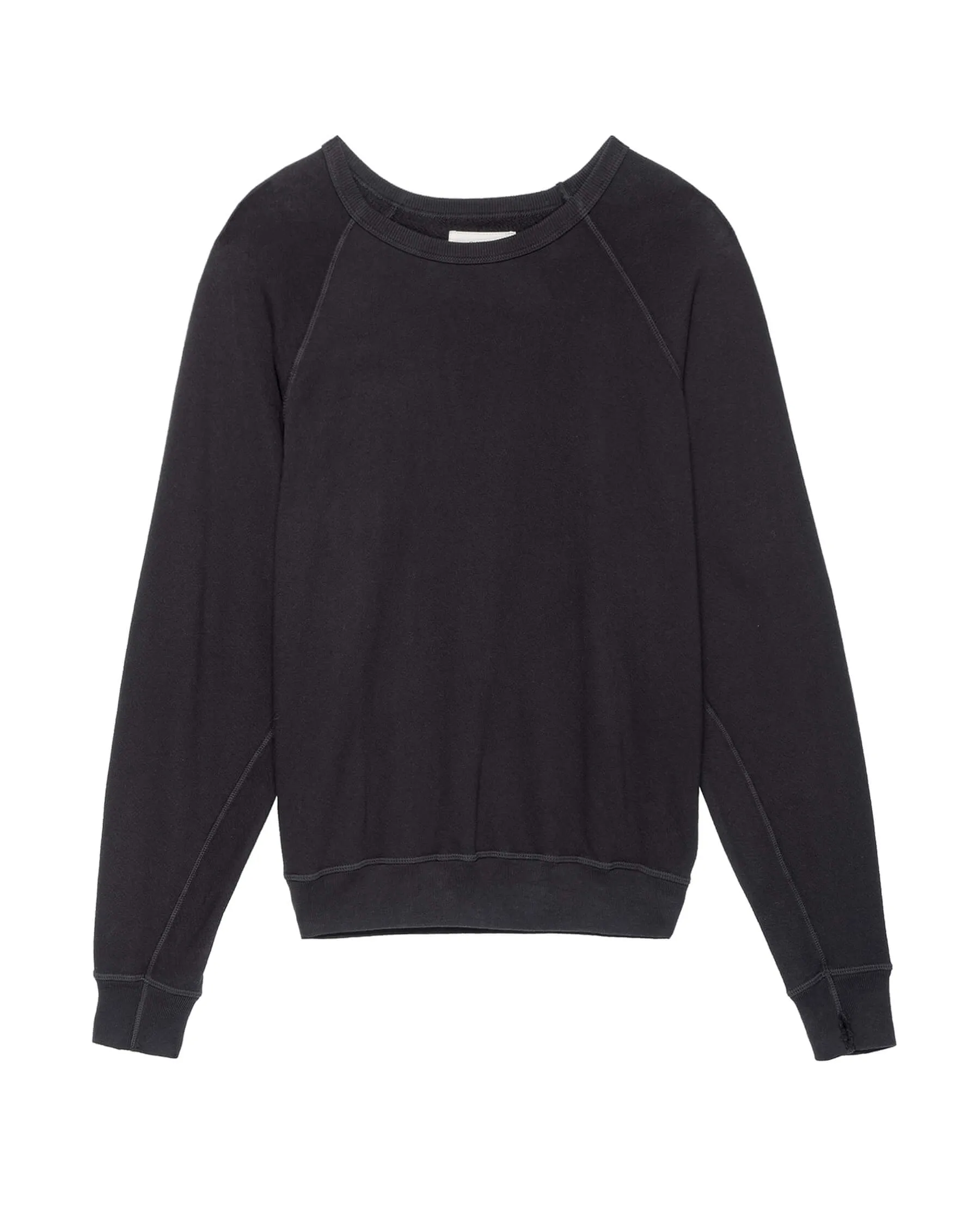 The Men's College Sweatshirt. -- ALMOST BLACK sold by THE GREAT. product image thumbnail 5