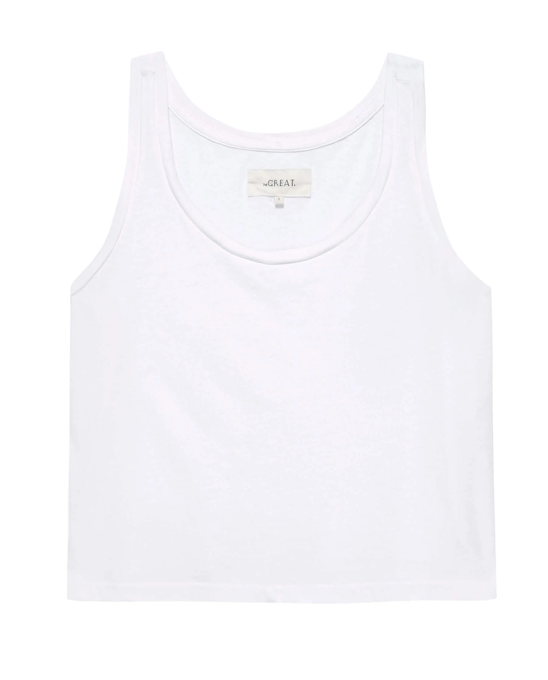 The Sport Tank. -- True White sold by THE GREAT.