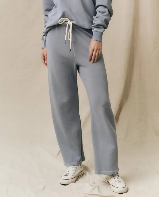 The Lap Sweatpant. Solid -- Big Sky sold by THE GREAT.