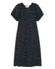 The Smocked Sleep Dress. -- Nightshade Floral sold by THE GREAT.