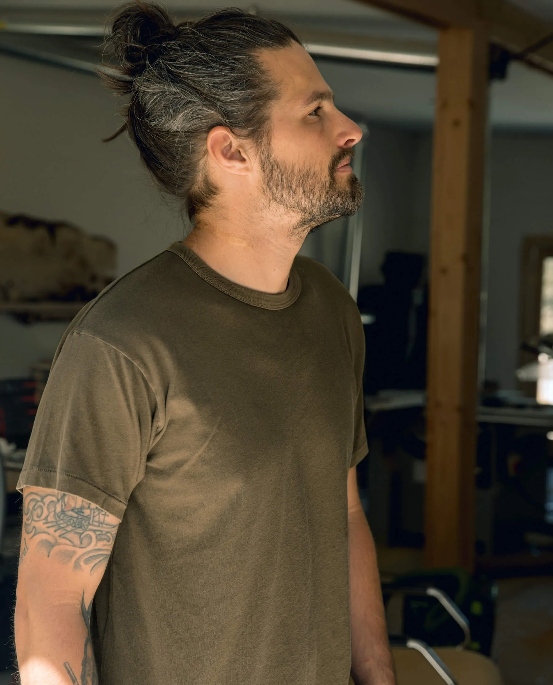 The Men's Slim Tee. -- Dark Army sold by THE GREAT. product image thumbnail 3