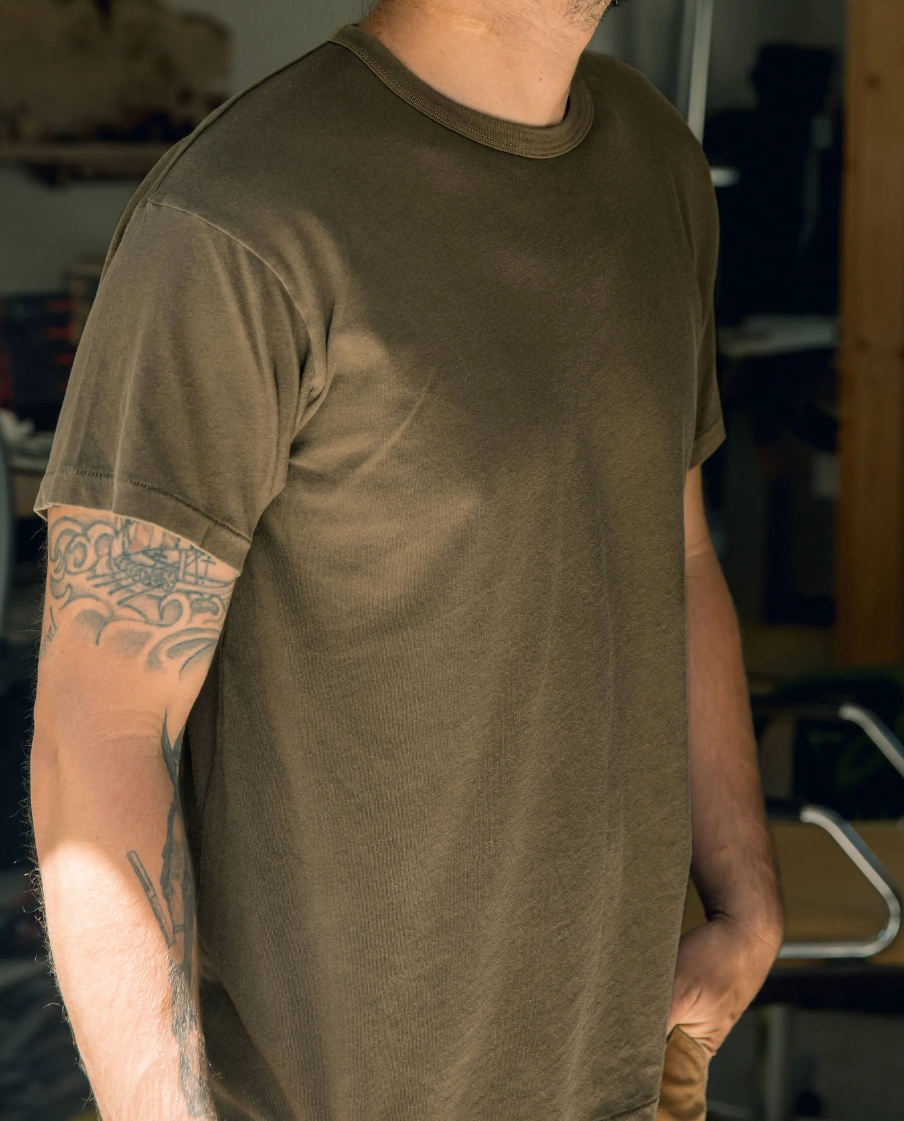 The Men's Slim Tee. -- Dark Army sold by THE GREAT. product image thumbnail 2