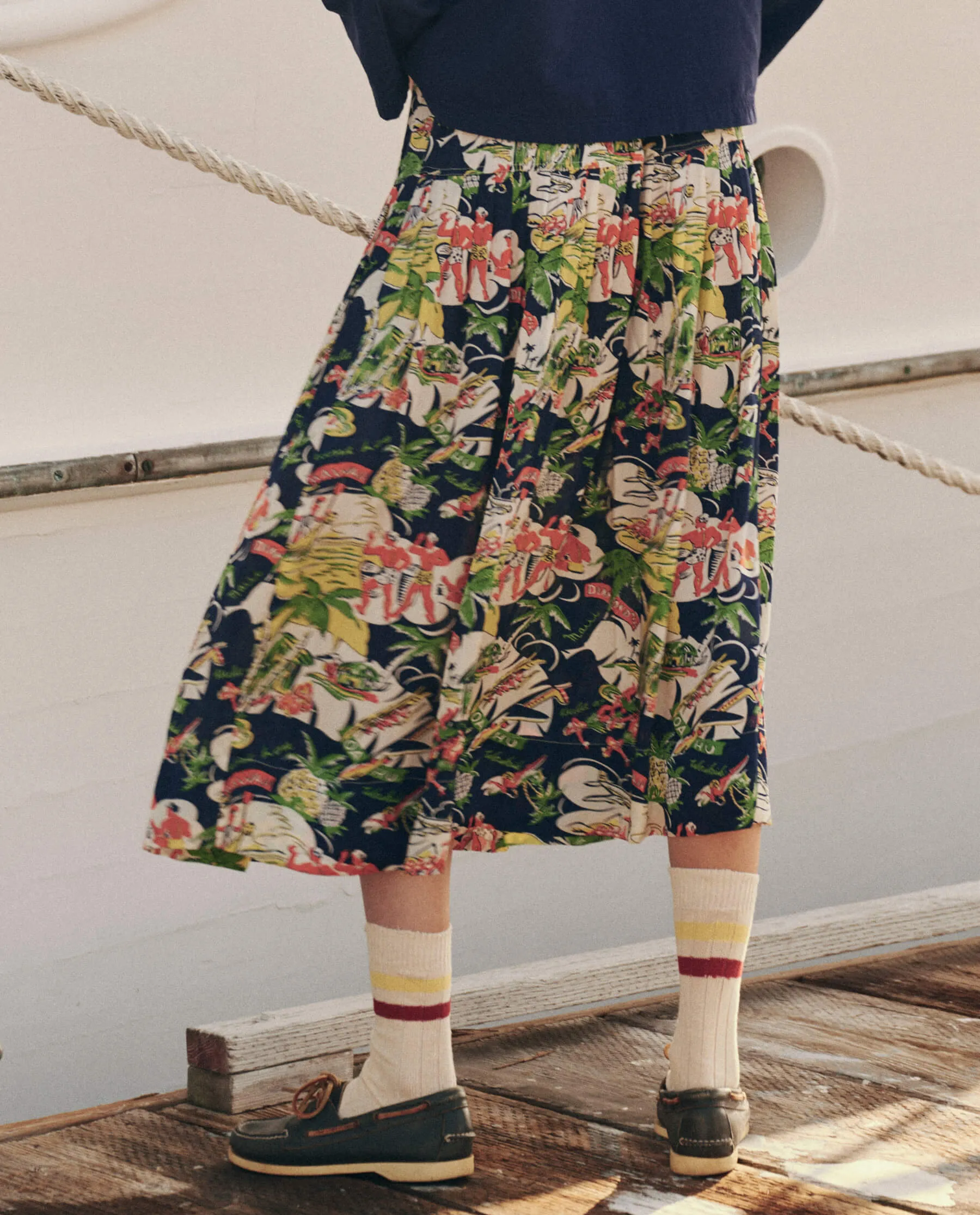 The Highland Skirt. -- Surfjack Print sold by THE GREAT. product image thumbnail 3