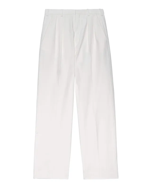 The Maker Trouser. -- White sold by THE GREAT.