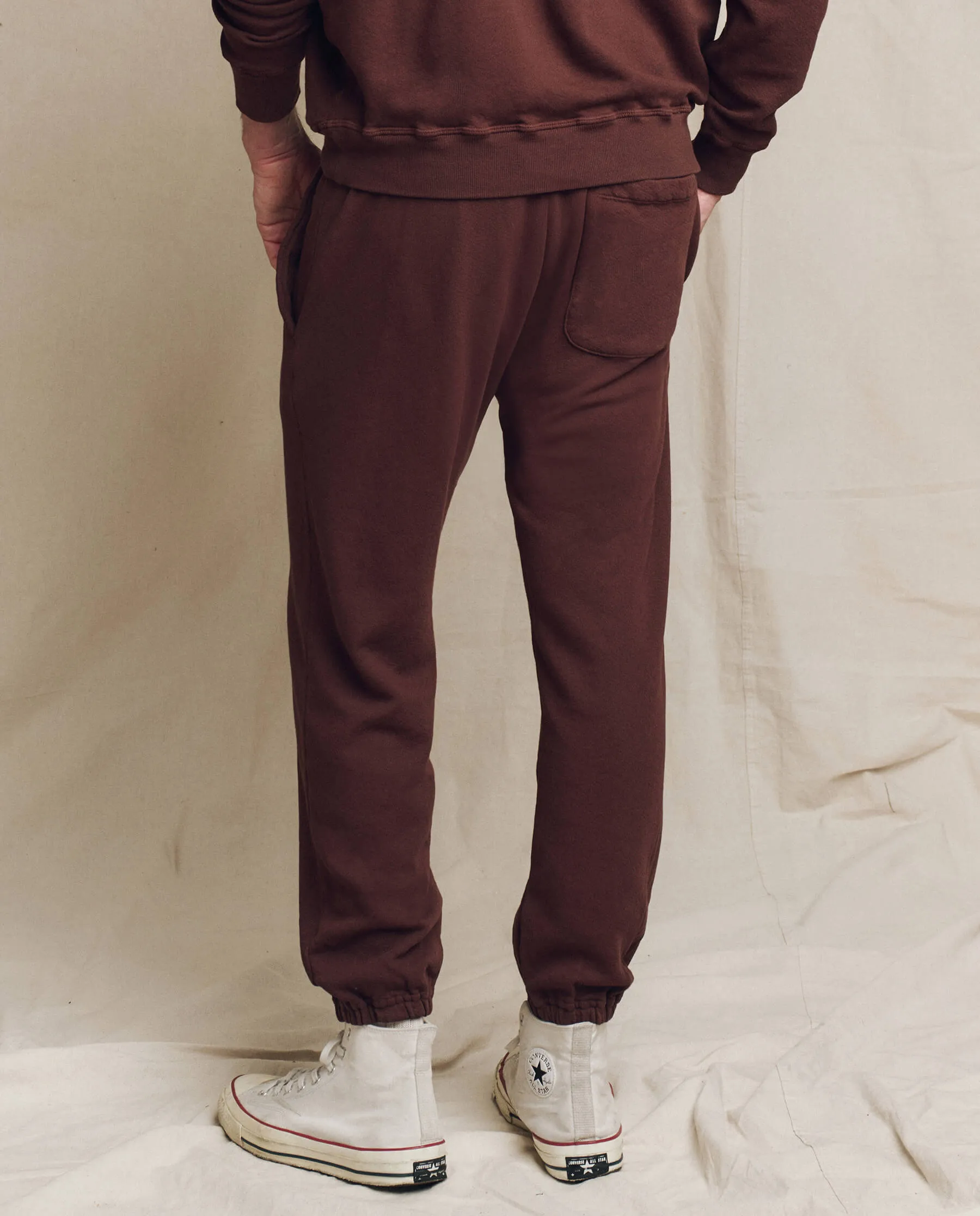 The Men's Stadium Sweatpant. -- Toasted Walnut sold by THE GREAT. product image thumbnail 2