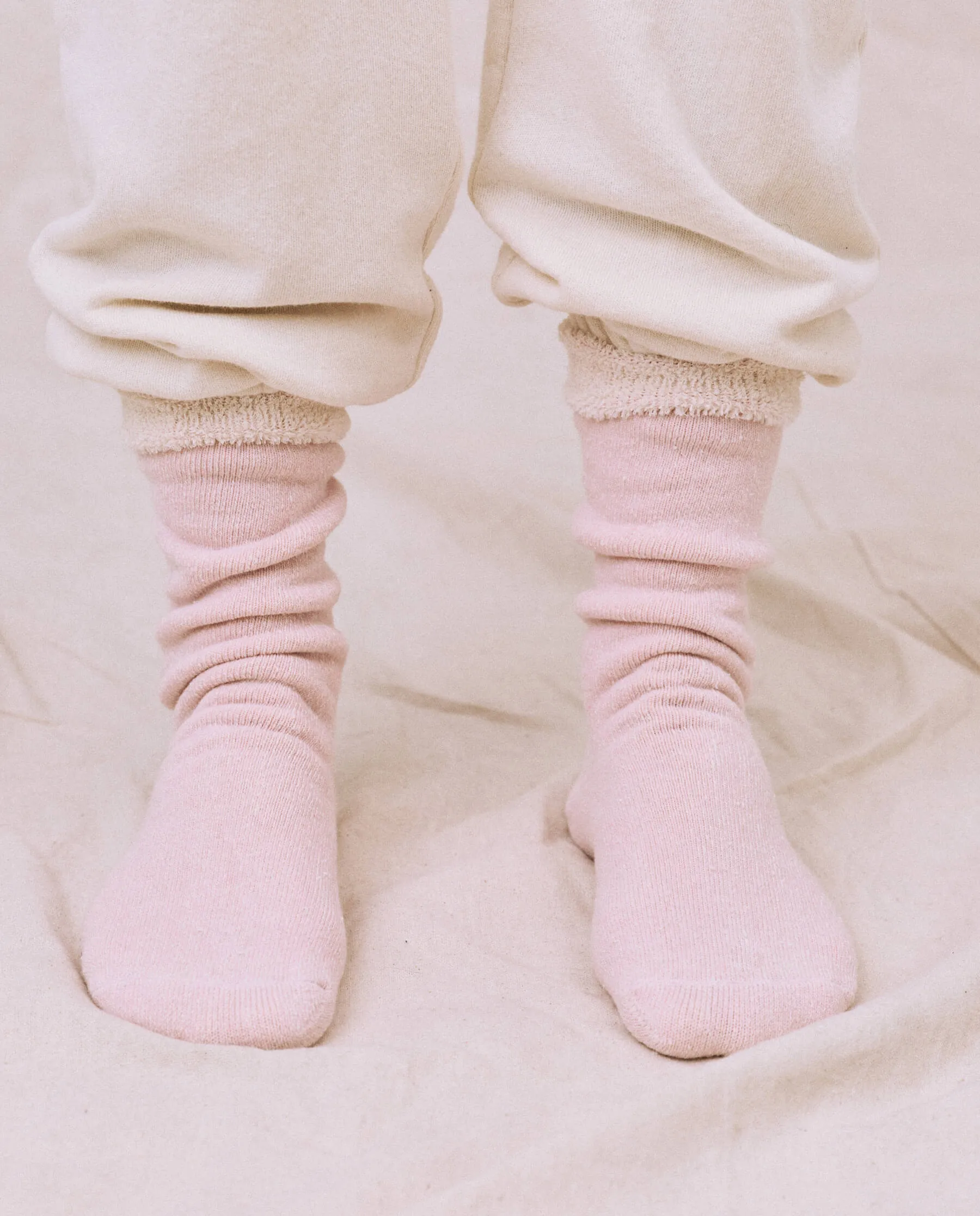 The Sweatshirt Sock. -- Pale Pink sold by THE GREAT. product image thumbnail 2