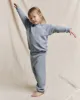 The Little Stadium Sweatpant. Solid -- Big Sky sold by THE GREAT.