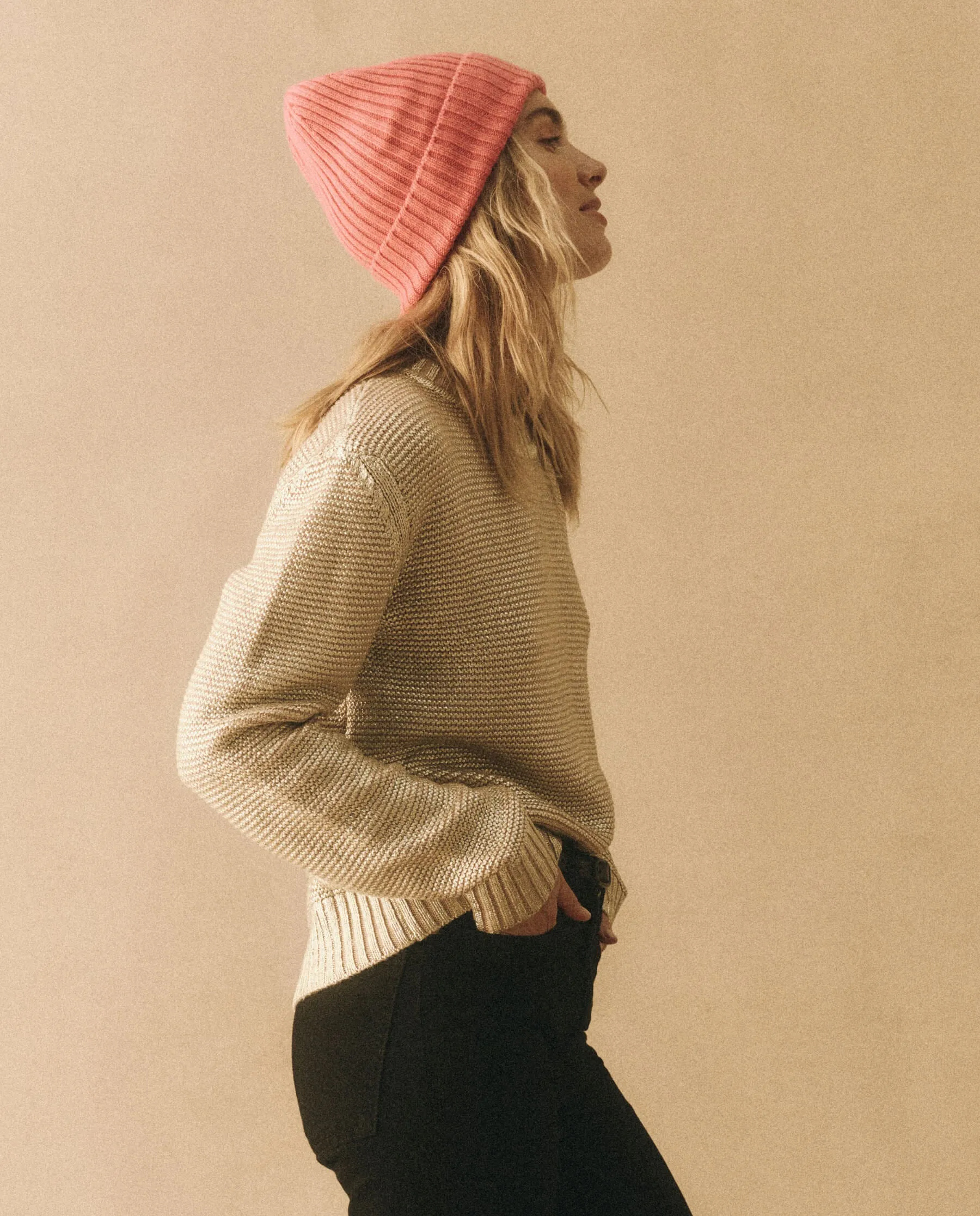 The Shrunken Pullover. -- Shimmer sold by THE GREAT. product image thumbnail 3