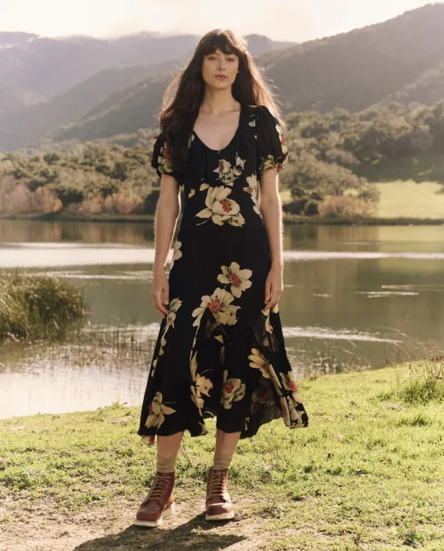 The Medley Dress. -- Relic Rose sold by THE GREAT.