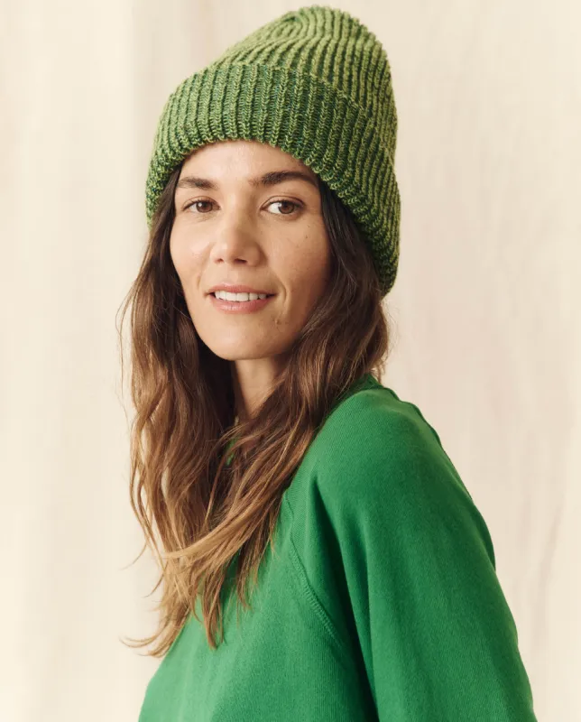 The Beanie. -- Marled Holly Leaf sold by THE GREAT.