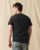 The Men's Pure Knits Slim Tee. Solid -- Almost Black sold by THE GREAT.
