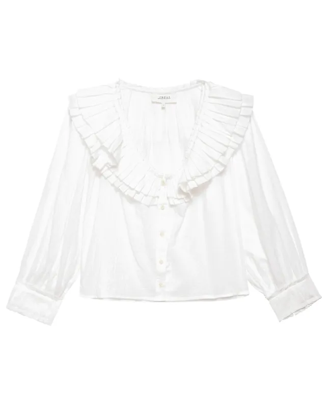 The Symphony Top. -- White sold by THE GREAT.
