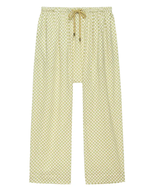 The Reef Pant. -- Sand Check sold by THE GREAT.