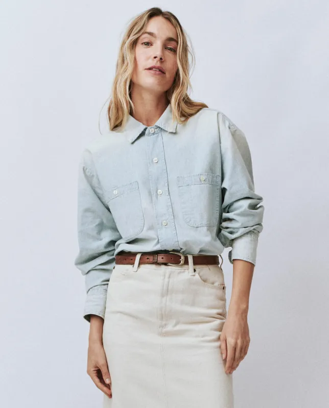 The Road Shirt. -- Riverbed Wash sold by THE GREAT.
