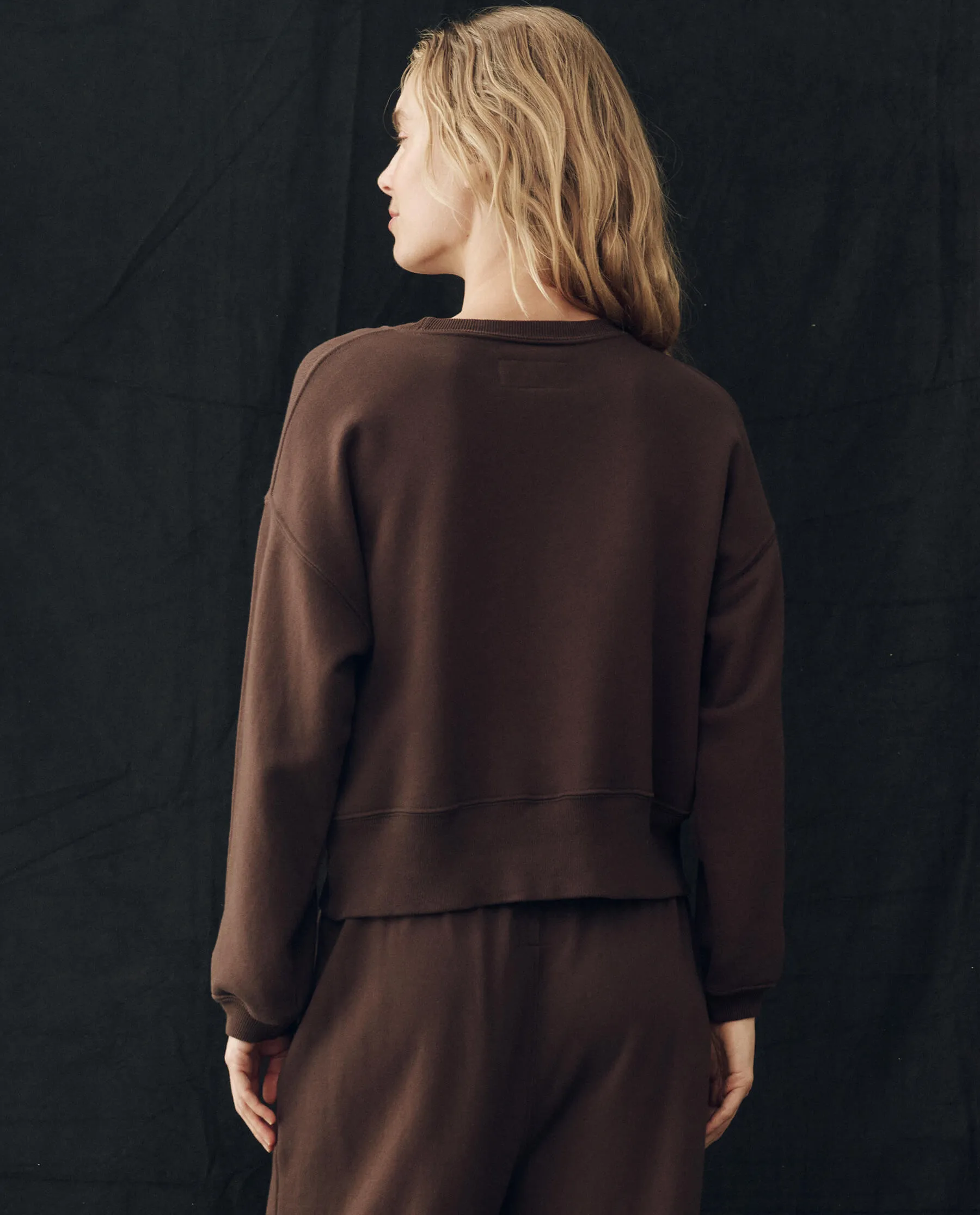 The League Sweatshirt. -- Driftwood sold by THE GREAT. product image thumbnail 2