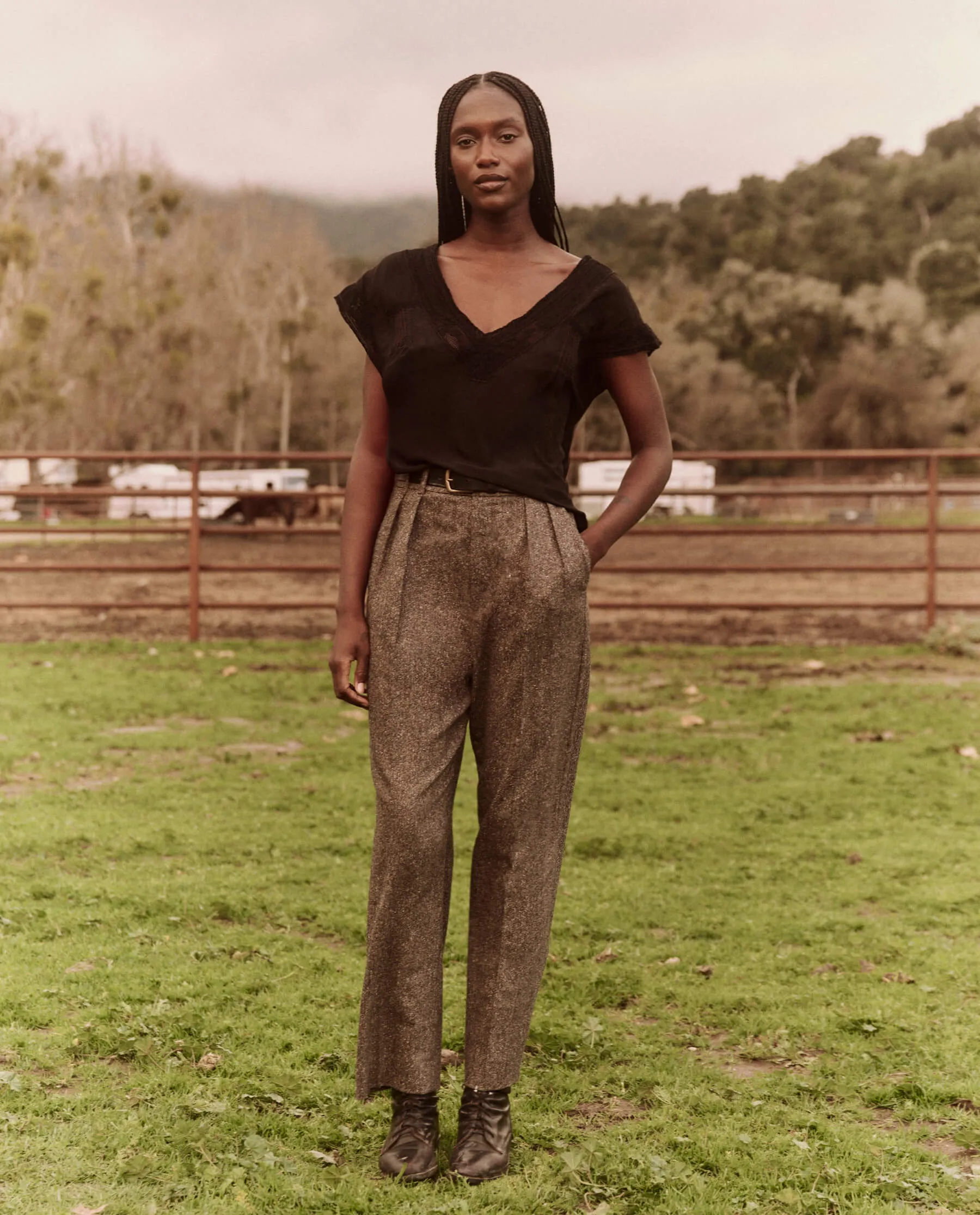 The Maker Trouser. -- Truffle sold by THE GREAT. product image thumbnail 4