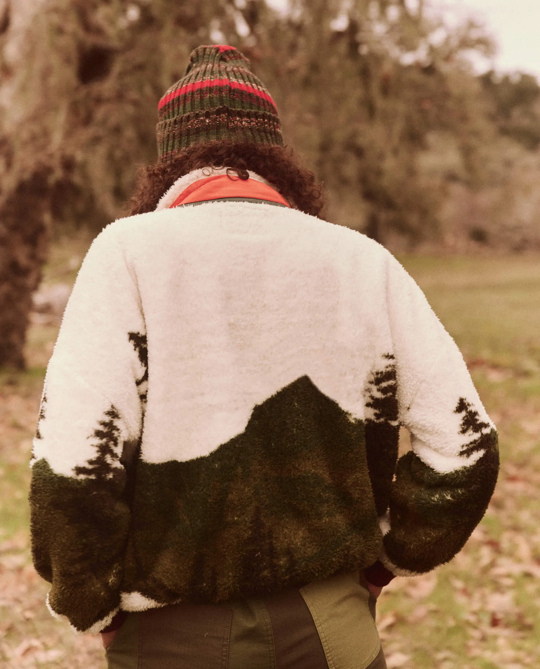 The Plush Terrain Full-Zip. -- Mountain View Landscape sold by THE GREAT. product image thumbnail 3