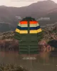 The Down Storm Puffer. -- Mountain View Multi Stripe sold by THE GREAT.