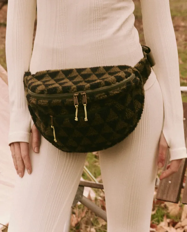 The Plush Hip-Pack. -- Mountain View Geo sold by THE GREAT.