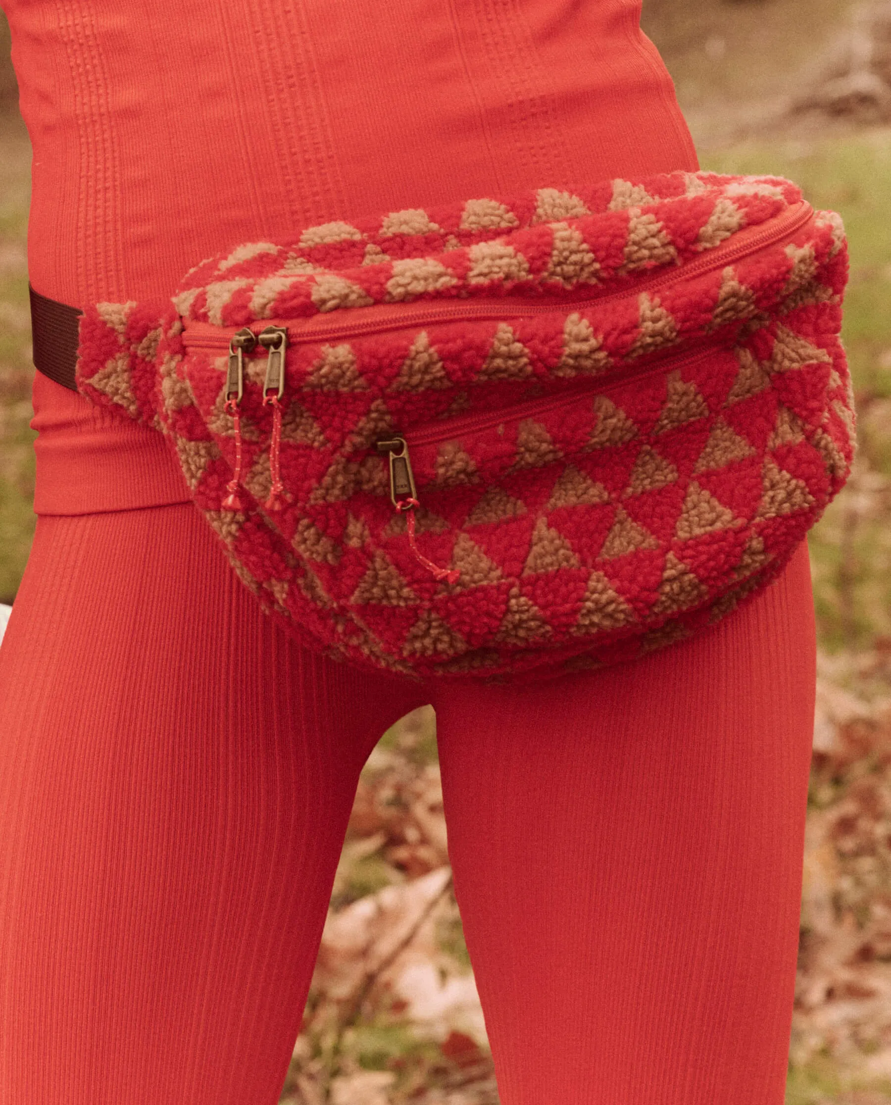 The Plush Hip-Pack. -- Poppy Geo sold by THE GREAT. product image thumbnail 2