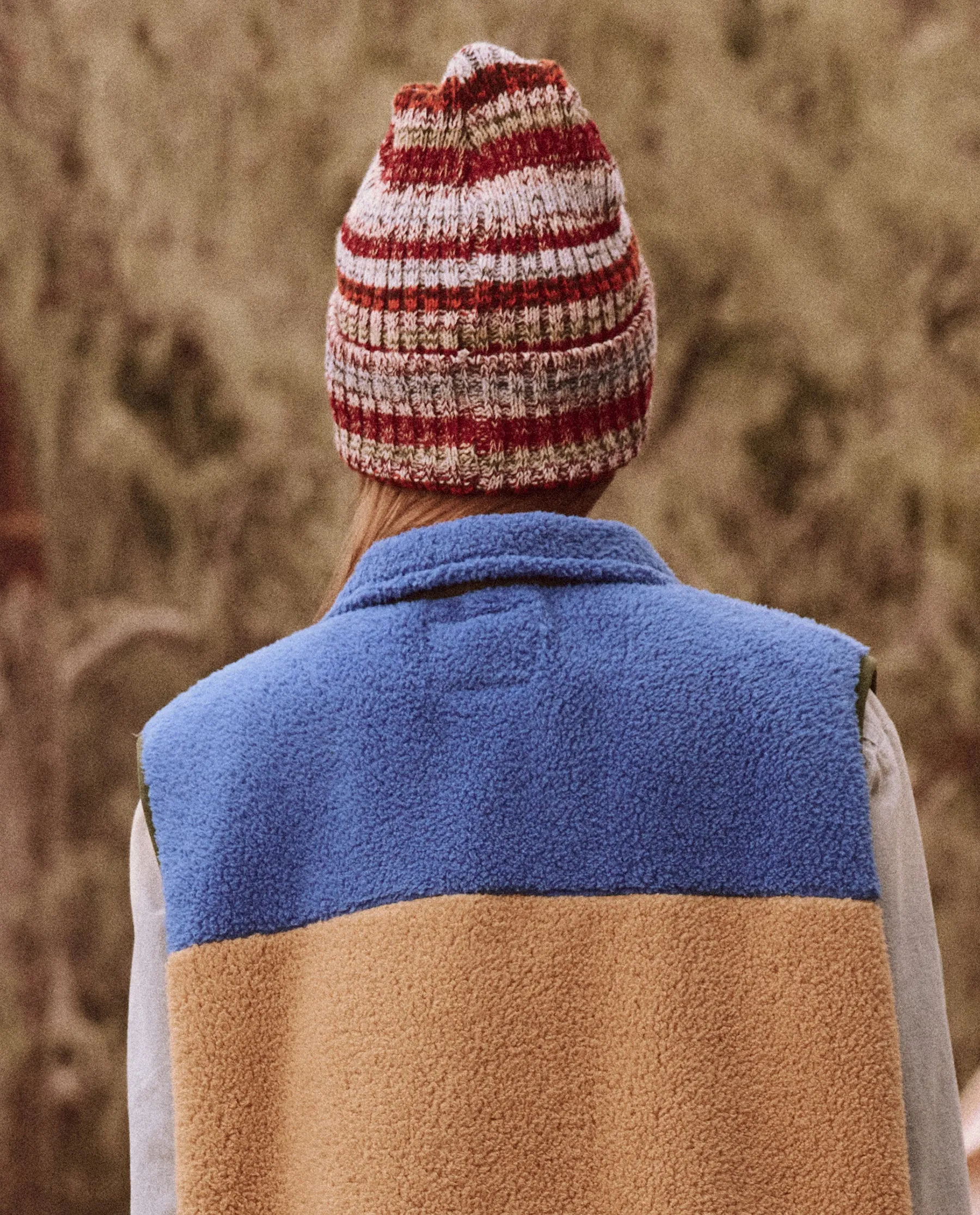 The Cabin Beanie. -- Boulder Marled Stripe sold by THE GREAT. product image thumbnail 2