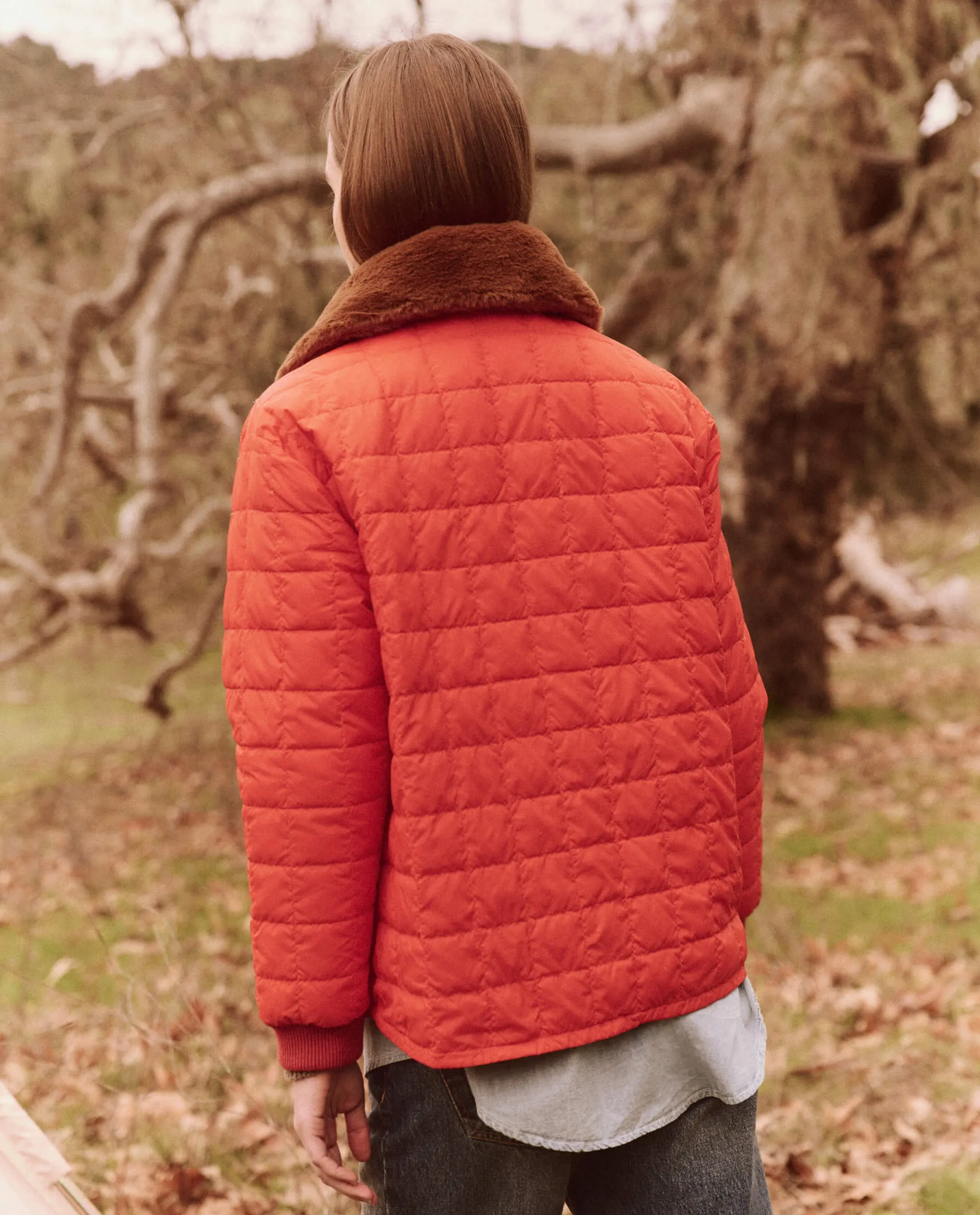 The Reversible Down Logger Puffer. -- Poppy and Amber sold by THE GREAT. product image thumbnail 4