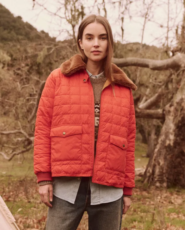 The Reversible Down Logger Puffer. -- Poppy and Amber sold by THE GREAT.