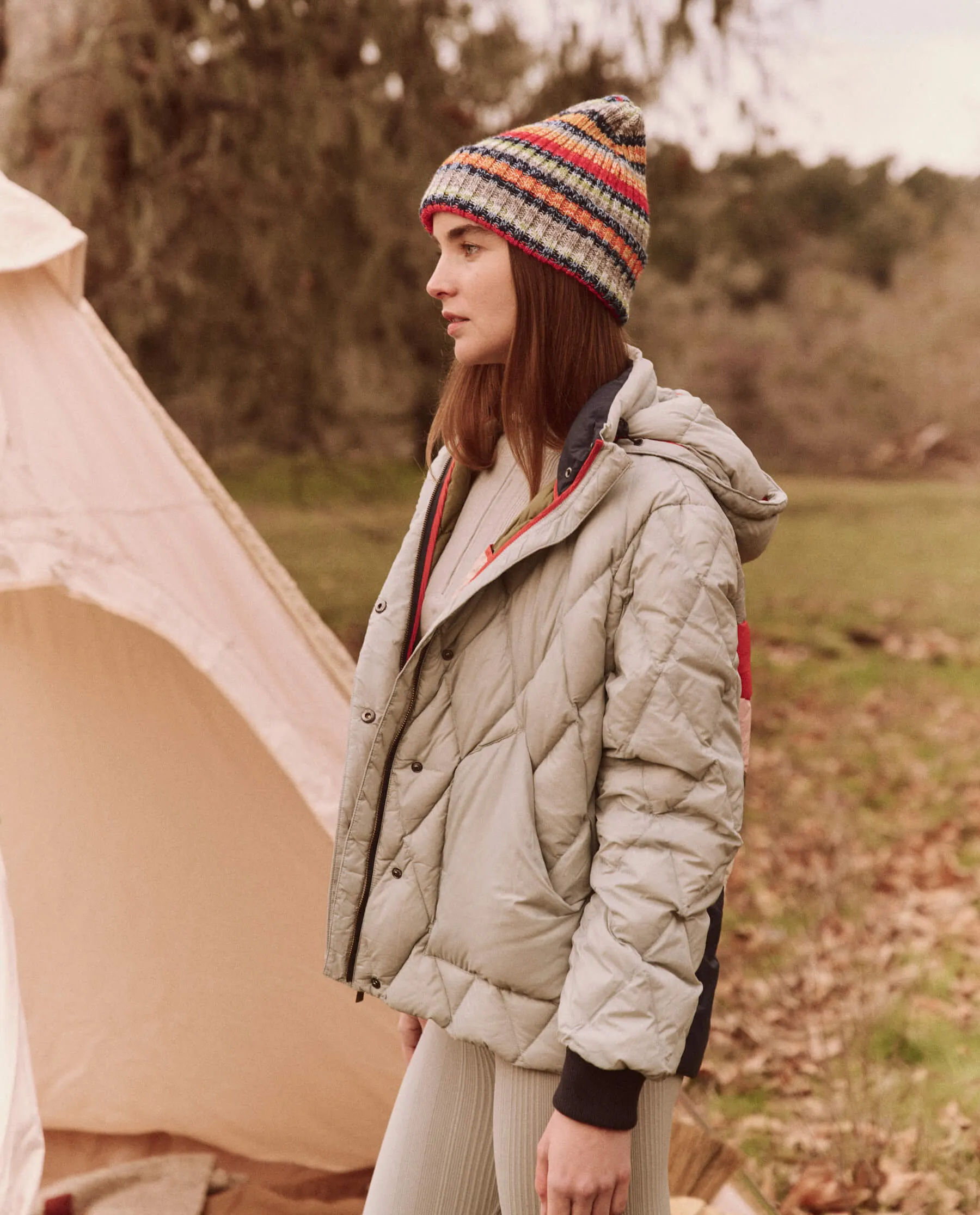 The Down Polar Puffer. -- Morning Fog Landscape sold by THE GREAT. product image thumbnail 3