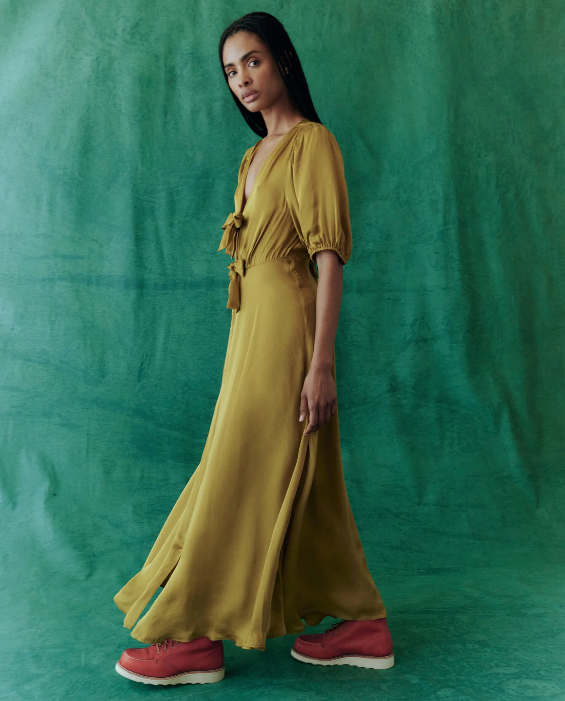 The Gilded Dress. -- Gold Leaf sold by THE GREAT. product image thumbnail 4