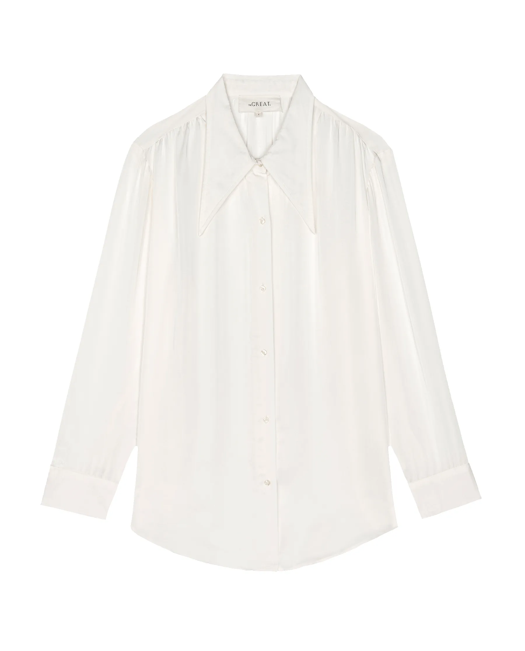 The Theater Top. -- White sold by THE GREAT. product image thumbnail 4