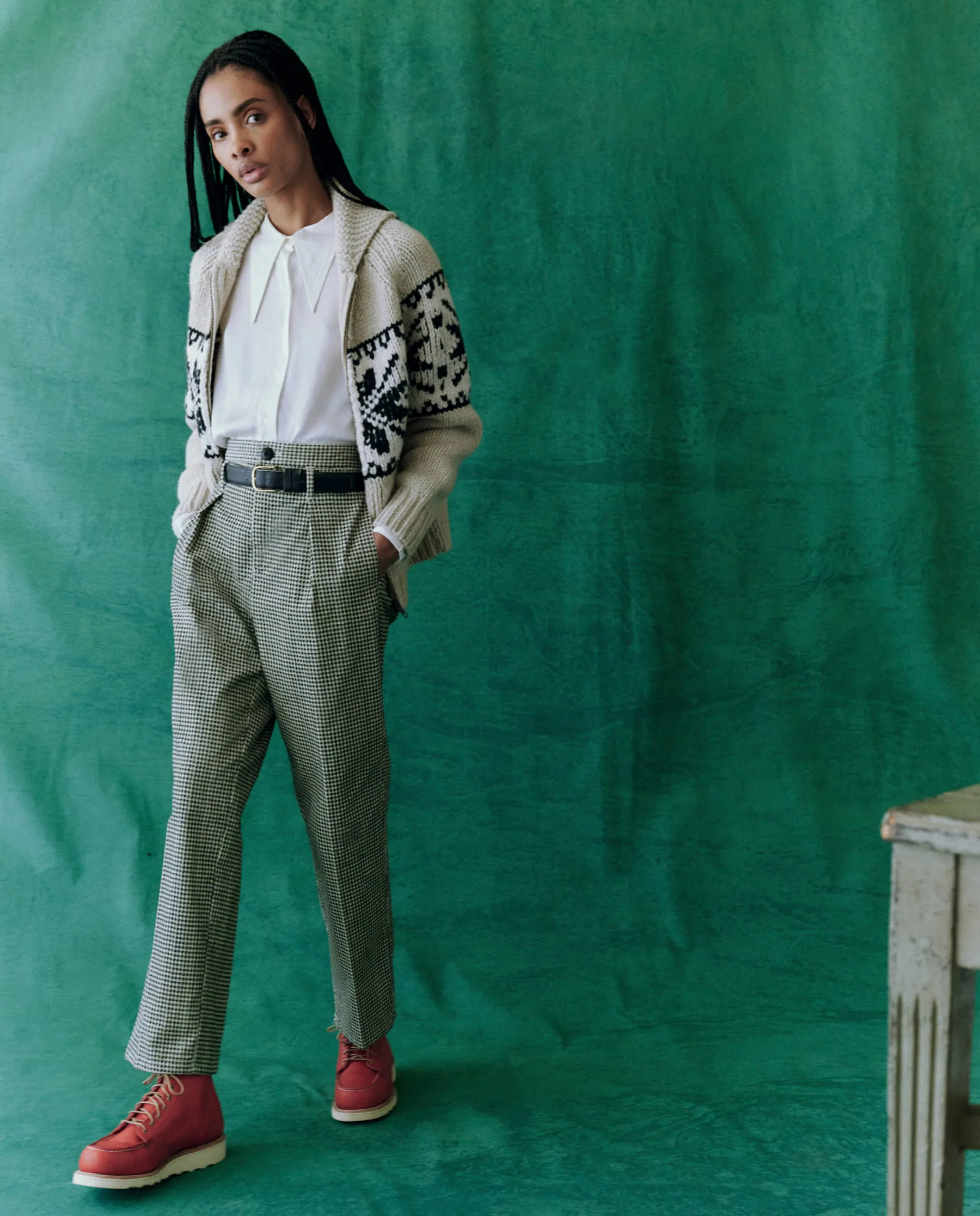 The Theater Top. -- White sold by THE GREAT. product image thumbnail 3