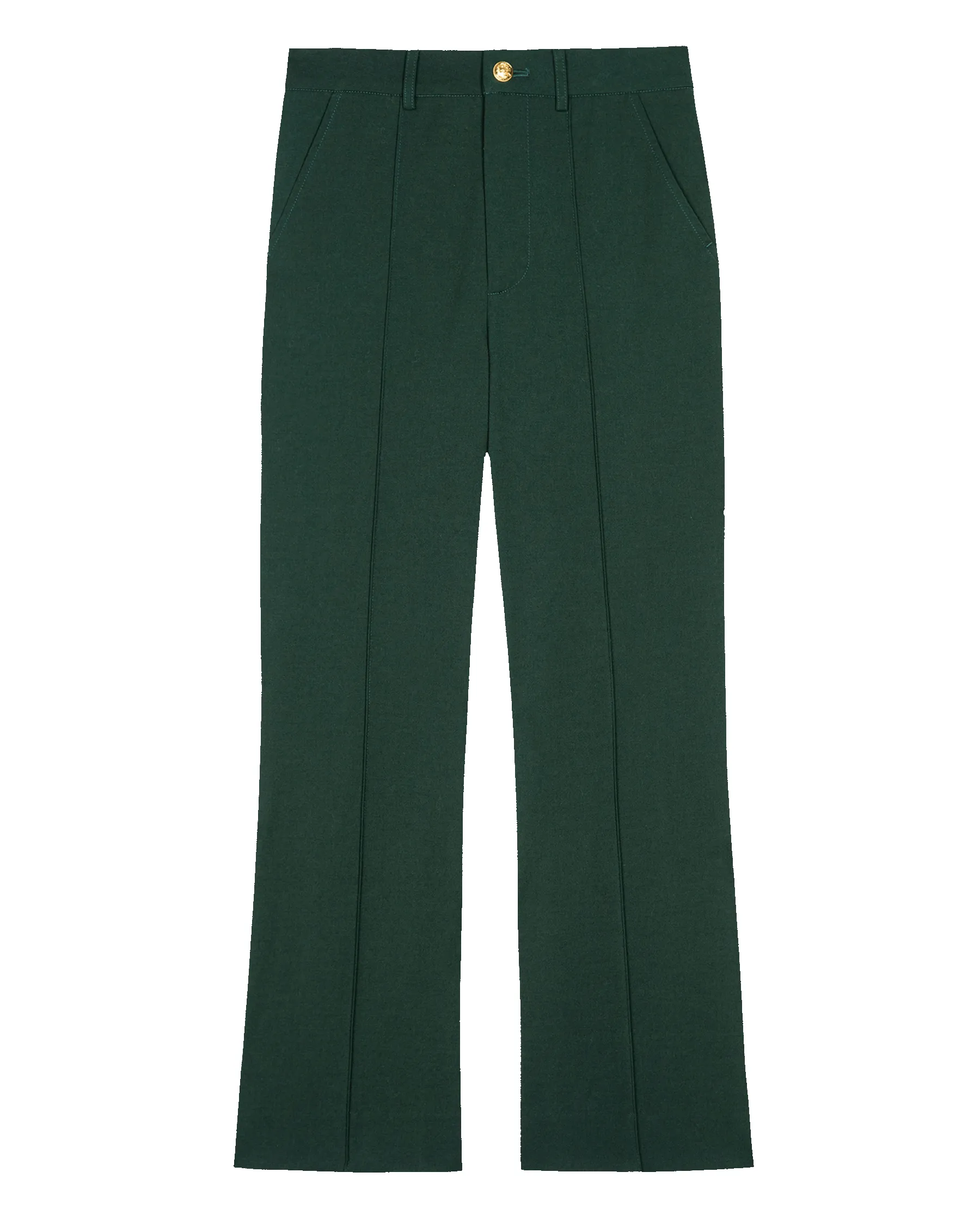 The Prim Trouser. -- Winter Pine sold by THE GREAT. product image thumbnail 5