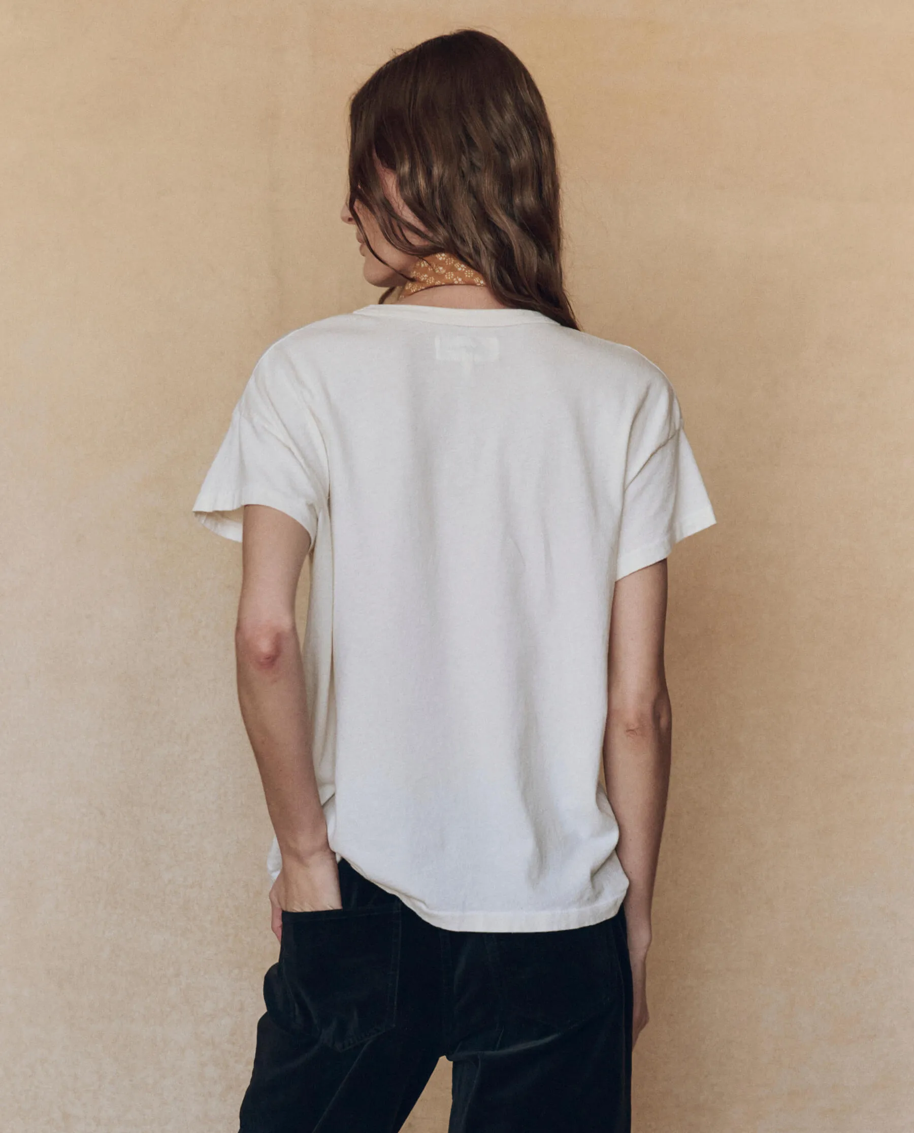 The Boxy Crew. Graphic -- Washed White with Black Bear Graphic sold by THE GREAT. product image thumbnail 4