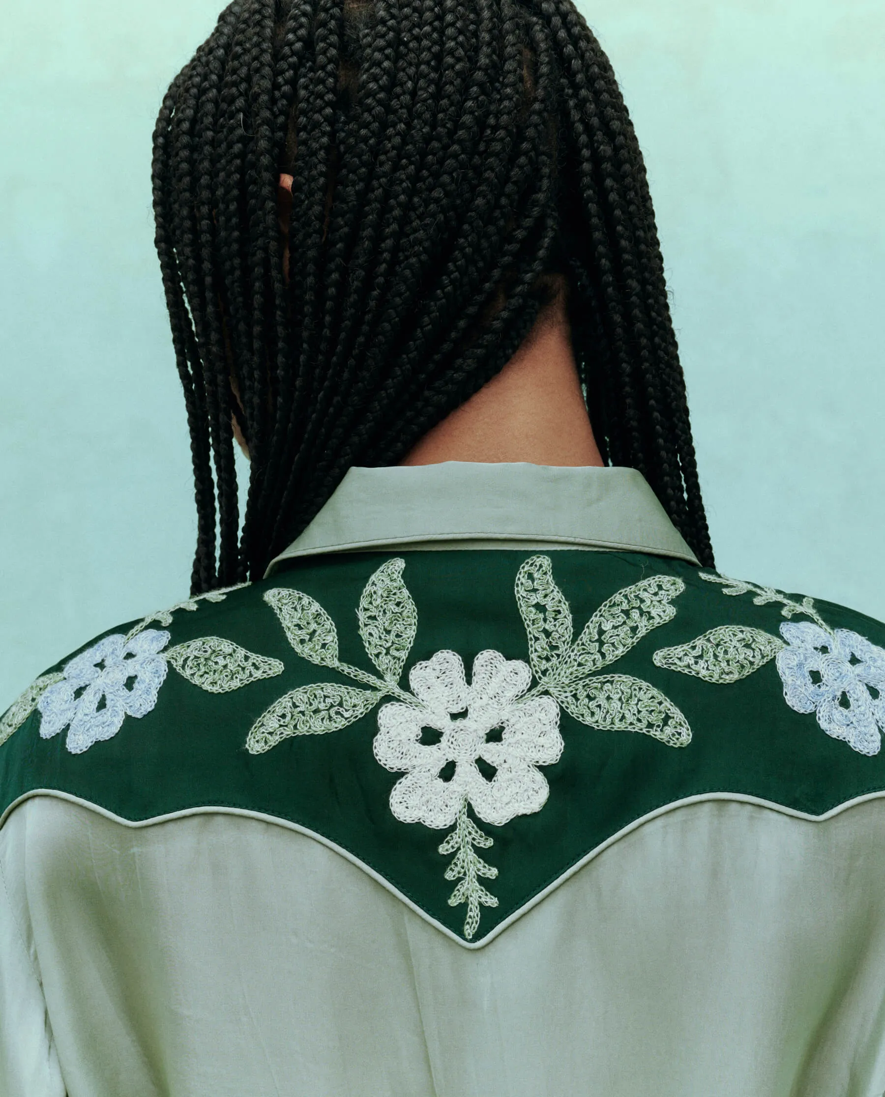 The Western Heritage Shirt. -- Dried Sage sold by THE GREAT. product image thumbnail 5