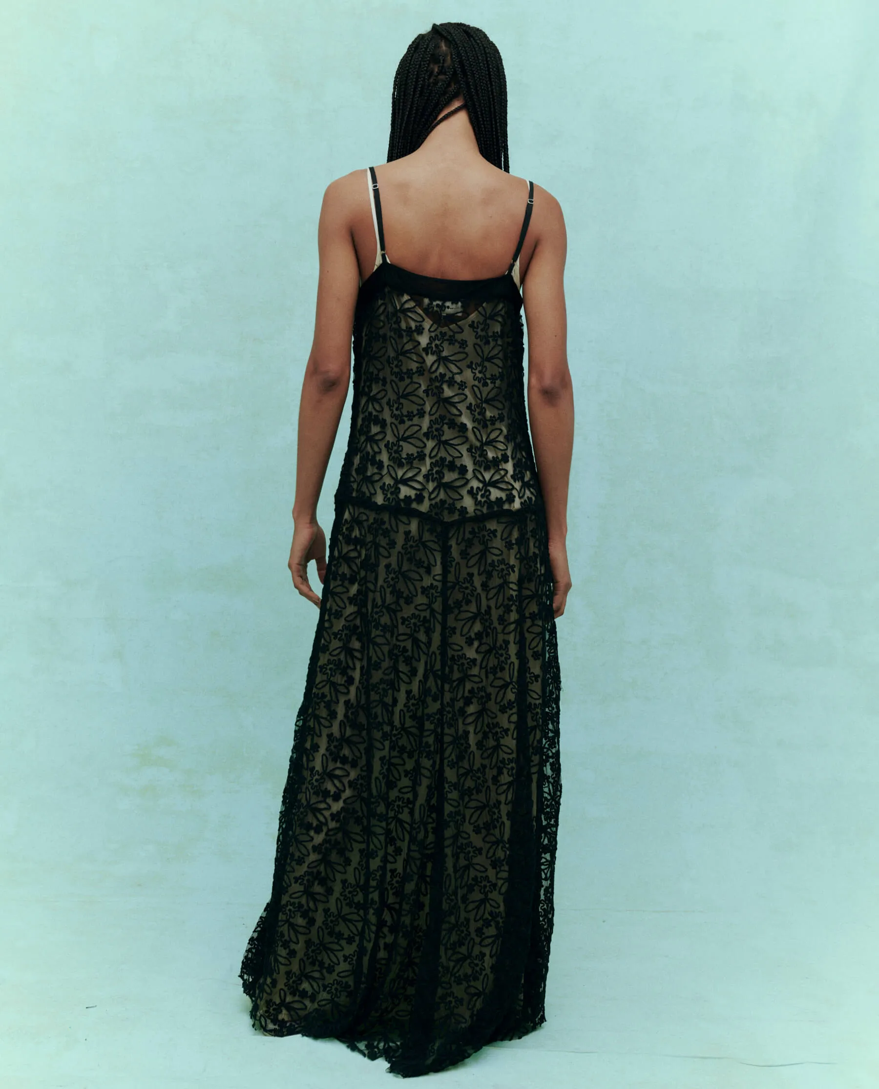 The Grace Dress. -- Black sold by THE GREAT. product image thumbnail 2