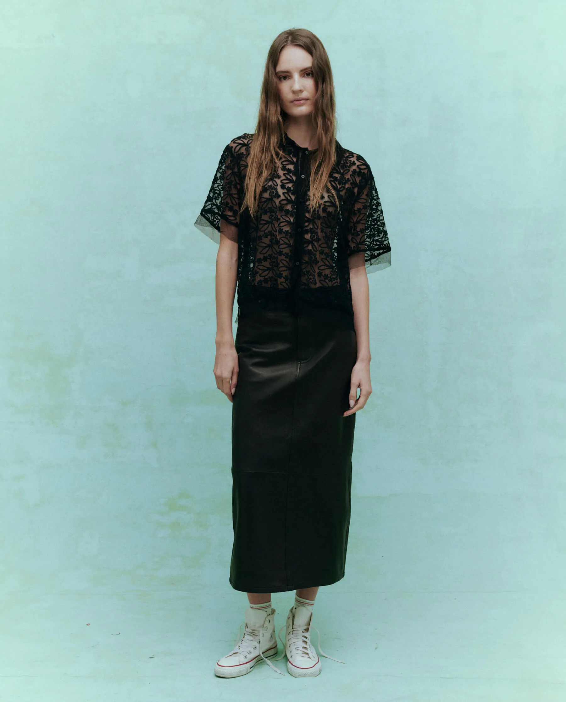 The Cotillion Top. -- Black sold by THE GREAT. product image thumbnail 4