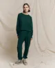 The College Sweatshirt. Solid -- Pinyon sold by THE GREAT.
