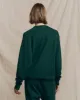 The College Sweatshirt. Solid -- Pinyon sold by THE GREAT.