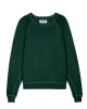 The College Sweatshirt. Solid -- Pinyon sold by THE GREAT.