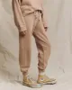 The Cropped Sweatpant. Solid -- Biscotti sold by THE GREAT.