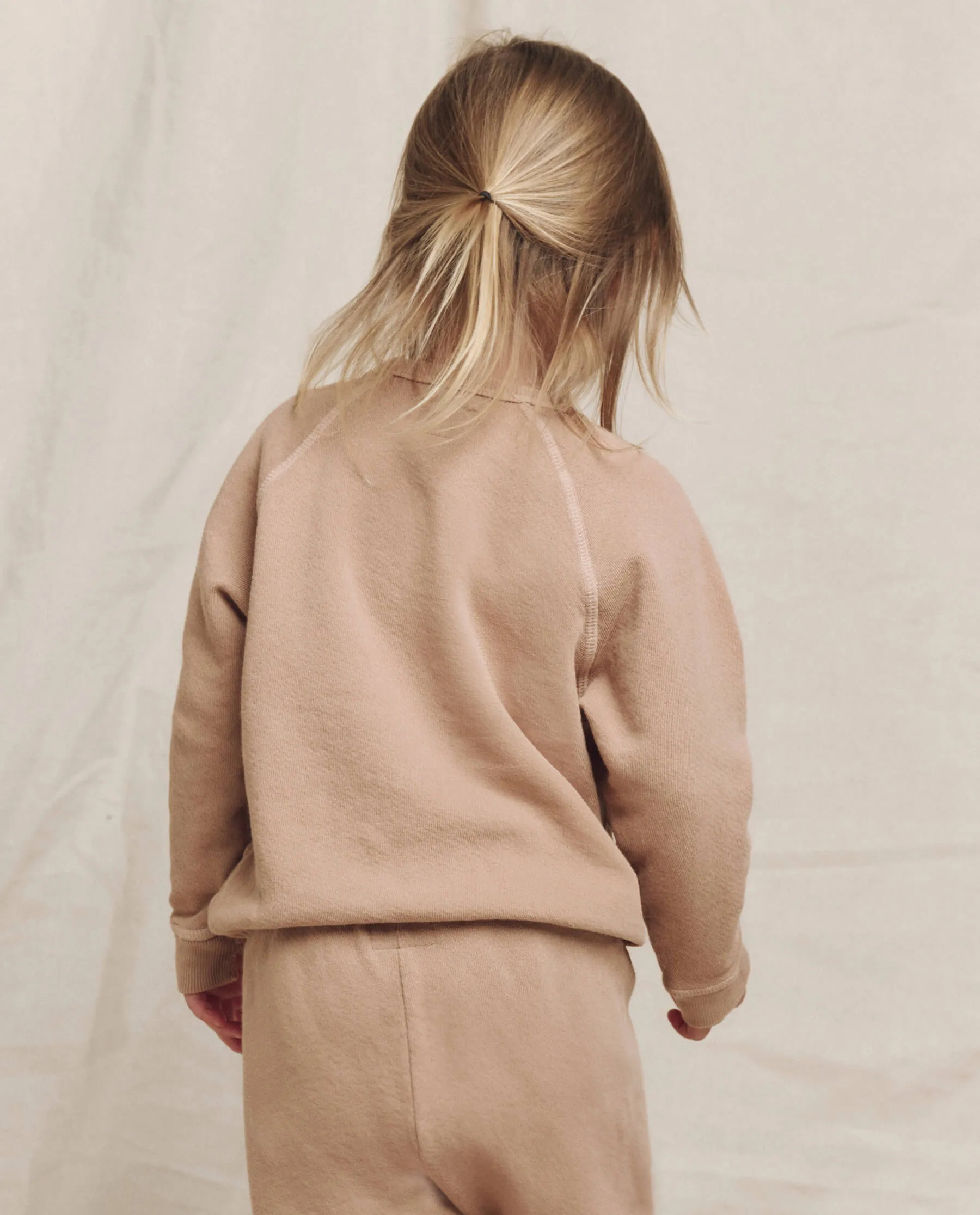 The Little College Sweatshirt. Solid -- Biscotti sold by THE GREAT. product image thumbnail 2