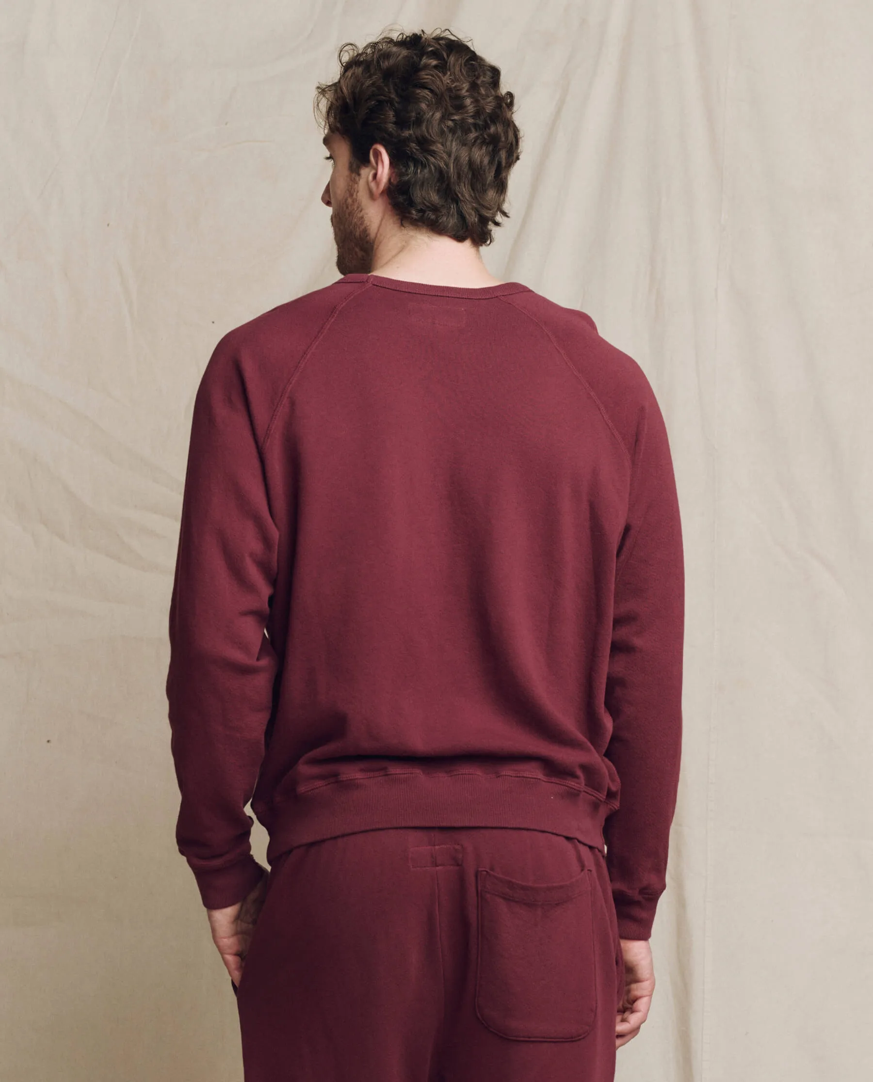 The Men's College Sweatshirt. Graphic -- Mulled Wine with Feliz Navidad Graphic sold by THE GREAT. product image thumbnail 2