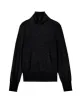 The Cashmere Turtleneck Sweater. -- Black sold by THE GREAT.